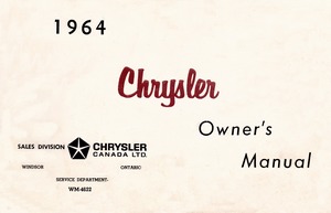1964 Chrysler Owner's Manual (Cdn)-00.jpg